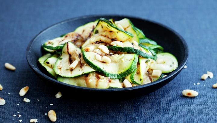 lavkarbo grillet squash salat